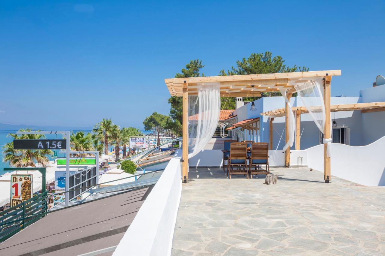 Nautilus Sea View Suite 4 Pefkochori Dış mekan fotoğraf